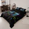 3 шт. Шесть Семь Черный Принт Без Каркаса Пуховое Одеяло Наволочка Комплект Разные Размеры Удобное Украшение Для Спальни Постельное Белье