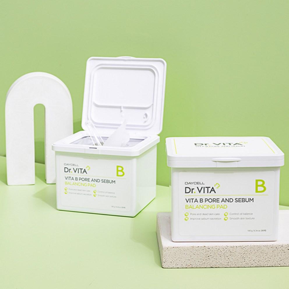 Dr.Vita Vita B Пэды для баланса пор и кожного сала 180 г, 80 шт.