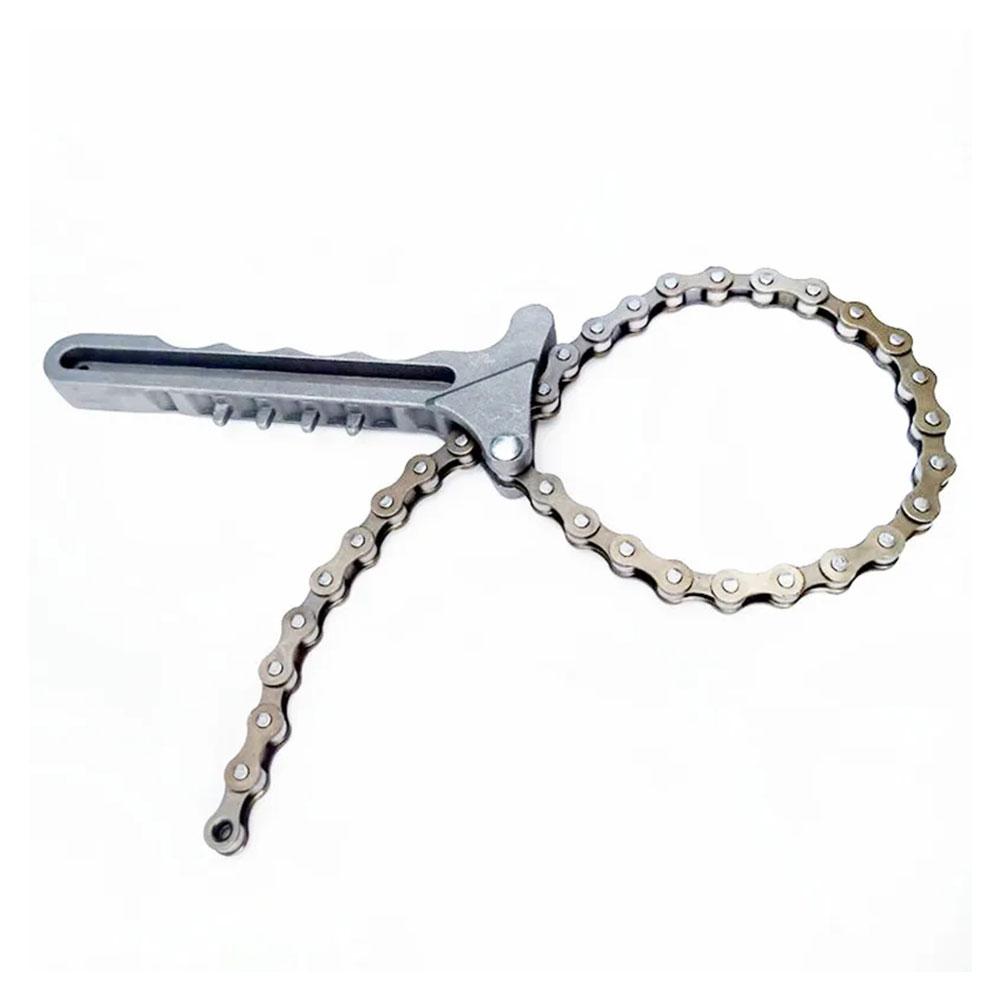 Инструменты для разборки автомобиля Регулируемый масляный фильтр двигателя автомобиля Цепной ключ Ключ для снятия Инструменты для ремонта автомобиля Автомобильные аксессуары