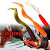 Soft Bait Artificial Worm 3 Colors Large Bait Fishing Tool Fishing Gear Accessories