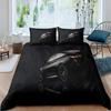 Race Car King Queen Duvet Cover Cool Speed Racing Bedding Set Teens Men Black Sport Car Quilt Cover Polyester Comforter Cover
