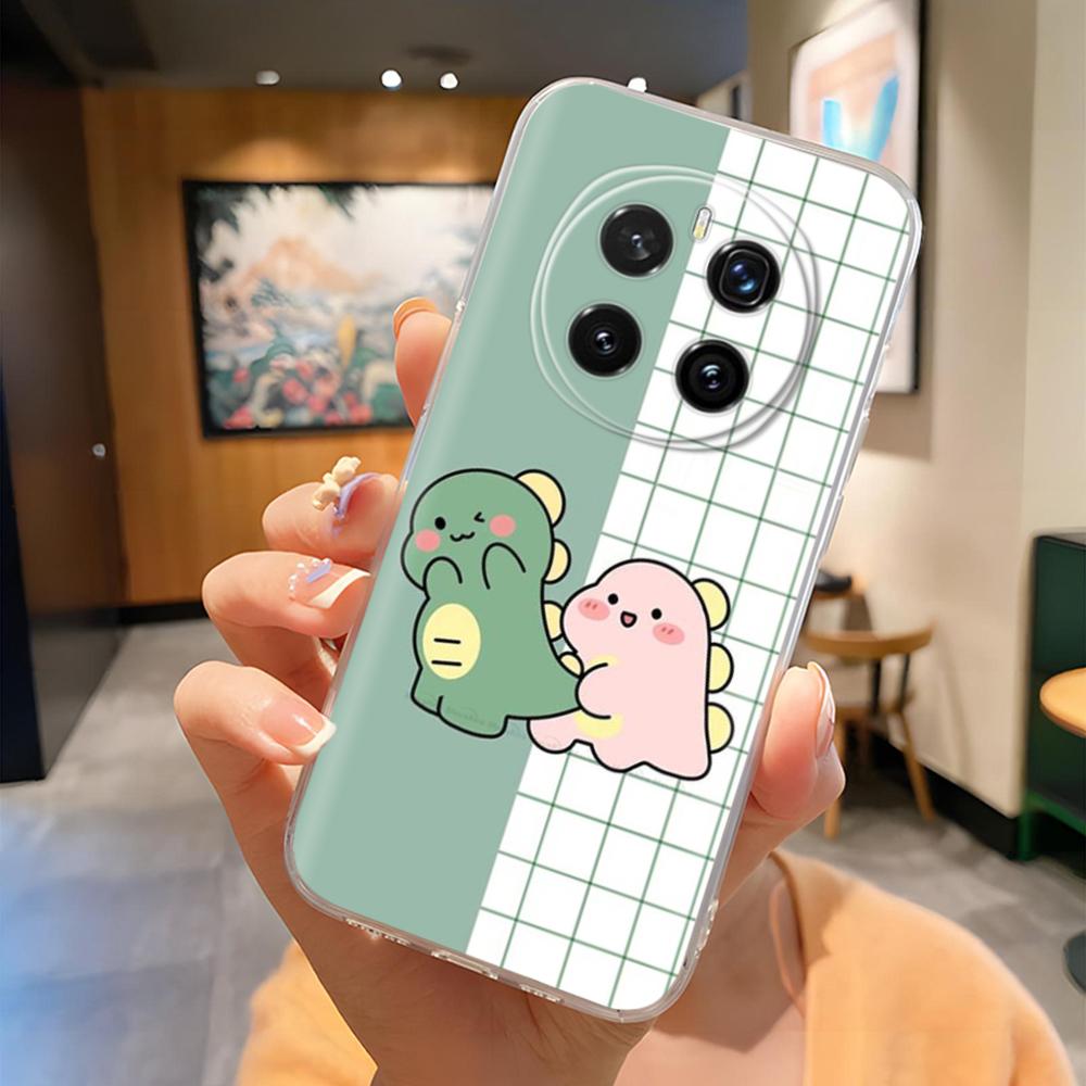 For Honor Magic7 Pro Case Magic 7 5G Cute Cartoon Painted Shockproof Soft TPU Silicone Phone Cover For Huawei Honor Magic7 Pro