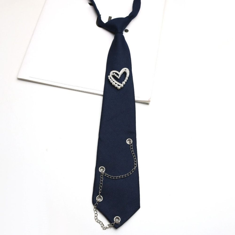 Корейский Стиль Длинный Галстук Кисточки Рубашечный Галстук Элегантный Галстук в Форме Сердца Мужской