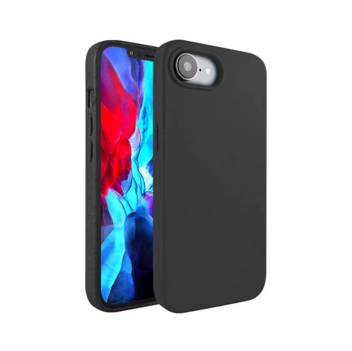 Coque écologique - iPhone 16e (SE 4 2025) - Protection optimale - Noir