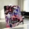 Custom Name Personalized Genshin Impact Print Blanket, Home Decor, Bedroom, Sofa, Camping, Couch, Gifts for Birthday Christmas