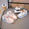 Детская спортивная обувь 2025 весна и осень новая повседневная обувь для мальчиков кеды на высокой подошве для девочек тренд мягкая подошва детская обувь