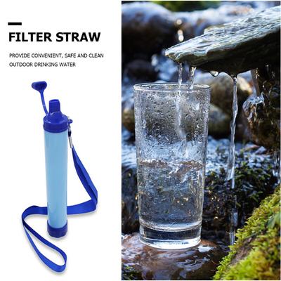 Персональный фильтр-соломинка для воды, портативная соломинка Life Straw для походов, кемпинга, инструмент для очистки для экстренного выживания в путешествиях на открытом воздухе
