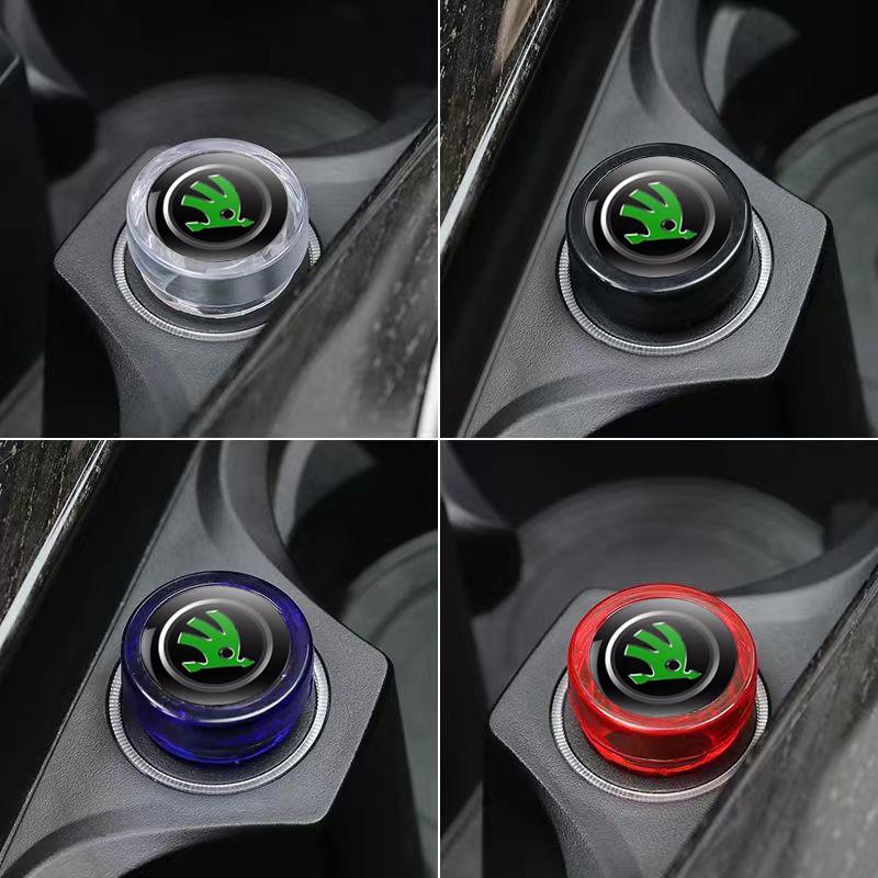 Car Cigarette Lighter Socket Dust Cover Dustproof Plug Cap Anti Dust Moistureproof Interior Protective Accessories For Skoda RK5