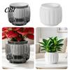 Large Planter Pot Self Watering Pots for Indoor Plants, Plastic with Drainage Hydroponic Plant Vase Holes, Small Flower Houseplants, African Violets,