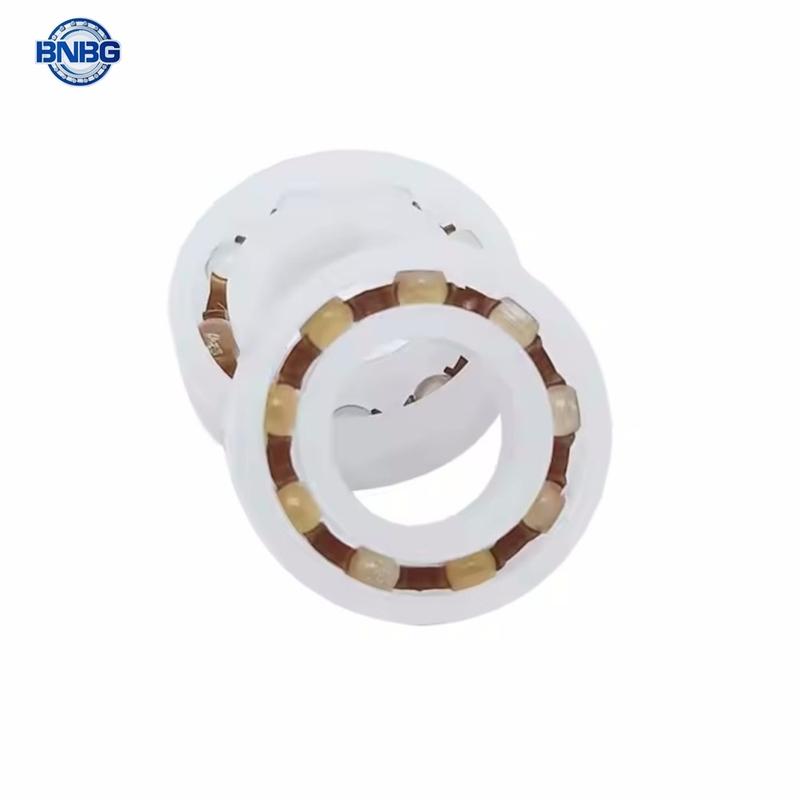 2pcs 6800 6801 6802 6803 6804 6805 6806 6807 6808 6809 6810 POM Nylon Plastic Glass Ball Bearing ulation No Rust