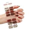 Gel Nail Sticker 20 Nail Semi-curing Lamp Nail Sticker Hardens Waterproof Full Sticker Fluorescent
