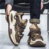 Новые изысканные мужские кроссовки Модный тренд Универсальная повседневная обувь На толстой подошве Увеличивающие рост Дышащие спортивные кроссовки для бега