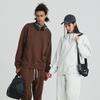 Мужская толстовка LVLV Green из плотного махрового материала 430 г - Унисекс, уличная мода, с круглым вырезом, осенний топ