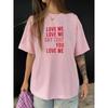 Fashion Wind Fashion Print round Neck Loose Short Sleeves Cotton T-shirt Loose Printed Cotton T-shirt
