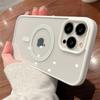 Роскошный матовый полупрозрачный магнитный чехол для телефона Magsafe для iPhone 15 14 13 12 11 Pro Max 14 Plus с магнитным чехлом-бампером