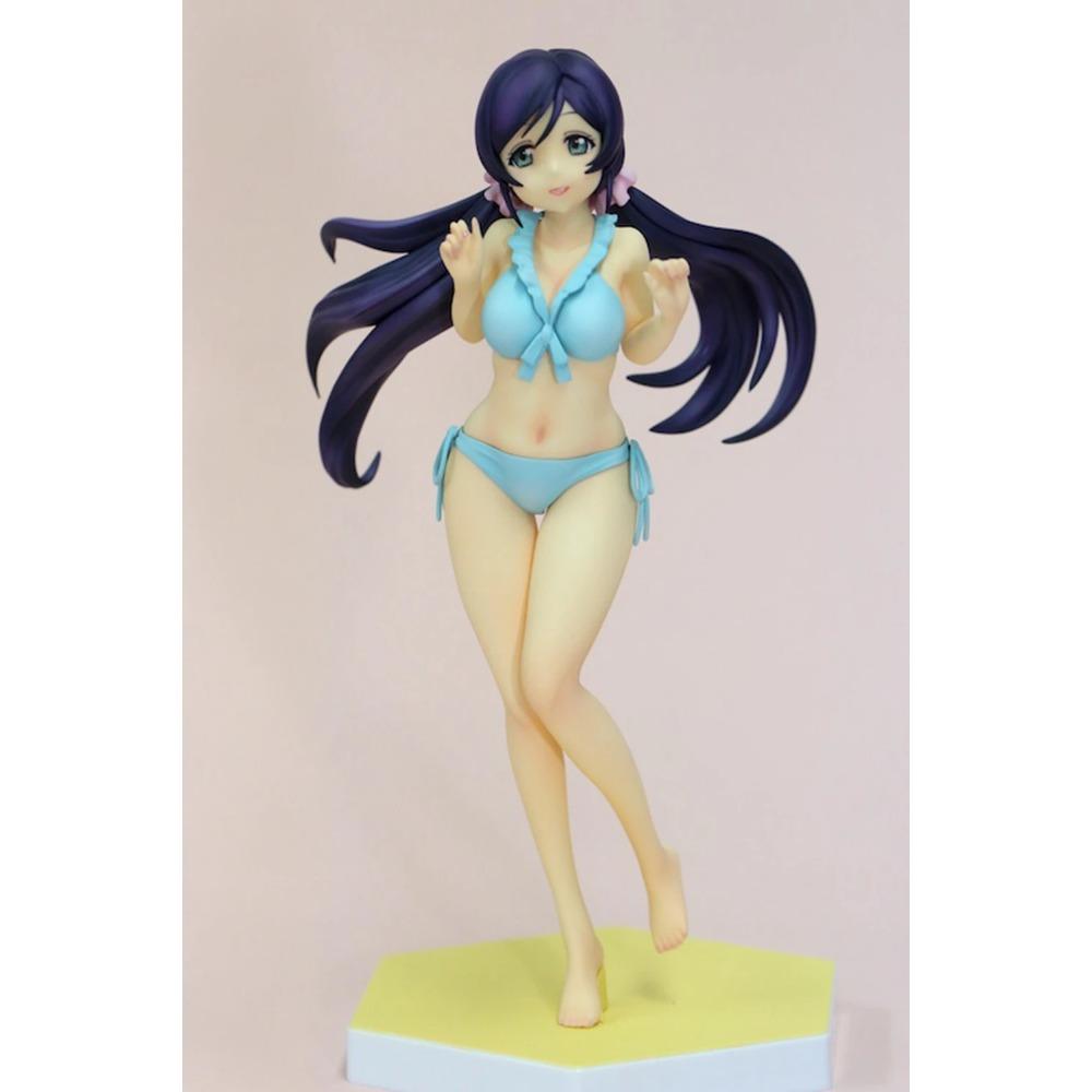16.5см Love Live! Школьный идол Проект Тодзё Нодзоми Фигурка Beach Queens 1/10 Модель Игрушка Подарок Коллекция Фигурка Действия ПВХ