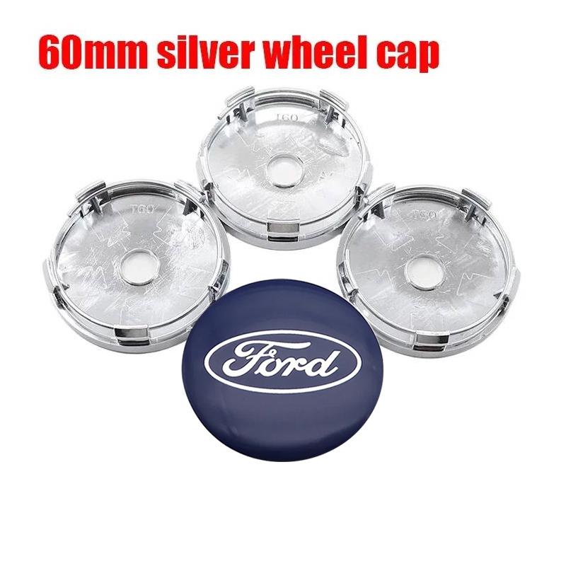 4 шт. 3D 56 мм 60 мм 65 мм 68 мм логотип Ford эмблема автомобиля колпачок центральной ступицы колеса аксессуары наклейка для модификации диска автомобиля пылезащитные накладки