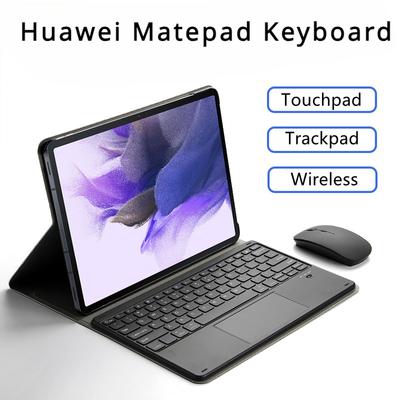 Чехол с клавиатурой планшета для Huawei MatePad 11,5 дюймов 2023, сенсорный чехол с Bluetooth-клавиатурой для Huawei Mate Pad 11,5 дюйма, 2023, кожаный защитный чехол
