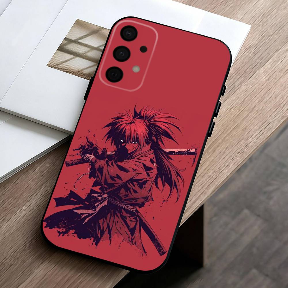 Чехол для телефона Аниме R-Rurouni K-Kenshin-N для Samsung Galaxy A73,A72,A71,A70,A53,A52,A51, Мягкий силиконовый черный чехол