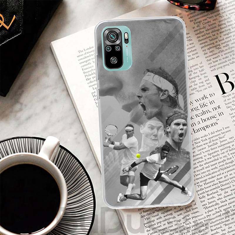 Чехол для телефона Rafael Nadal Tennis для Xiaomi Redmi Note 14 13 12S 12 11 Pro Plus Чехол для телефона 11S 10S 10 11E 11T 14Pro 13Pro Печать Coque N