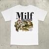 Man I Love Fish T-Shirt, Retro Fishing Shirt Bass Fishing T-Shirt Funny Fishing Shirt Stupid Meme Shirt Brain Rot Shirt Unhinged