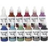 Glitterlijm Diverse Kleuren, 12x25ml