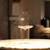 France Upscale Burgundy Cup Crystal Handmade Extremely Thin Wine Glass Aroma Enlarge Goblet