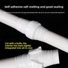 Лента для ремонта протечек водопроводных труб Самоклеящаяся Прочная Водонепроницаемая Лента для Обмотки и Ремонта Протечек Водопроводных Труб Силиконовая Резина Лента для Остановки Протечек