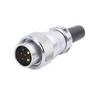 WEIPU WS20 TQ+ZMQ Male Plug Female Socket Outdoor Waterproof IP65 AC DC Signal Solar Panel Industrial 2Pin-15Pin Adapter
