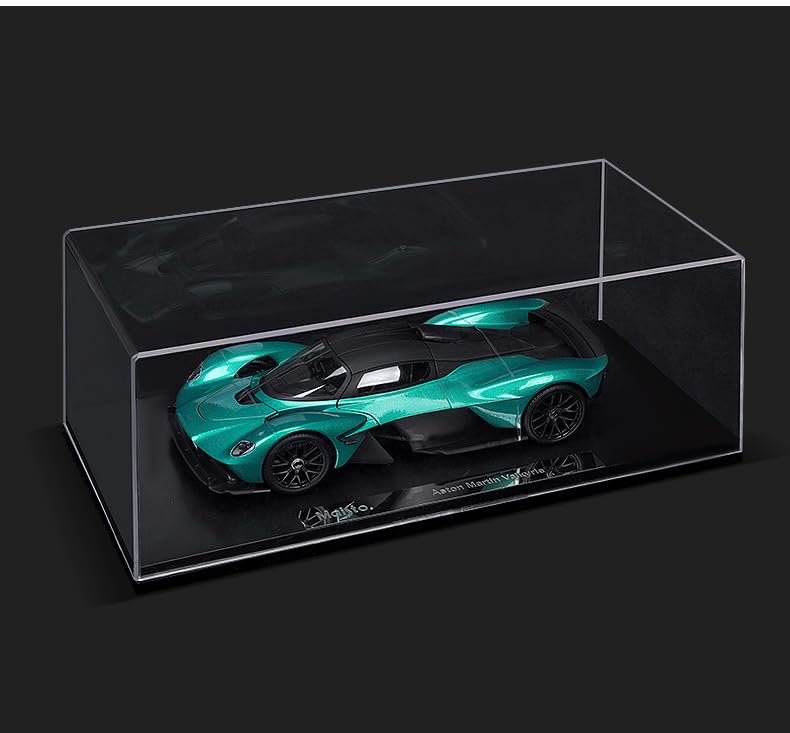 Maisto Aston Martin Valkyrie Hypercar Литой автомобиль Мини-автомобиль Акриловая коробка Включена Коллекция готовой продукции из сплава 118 Подарков, Украшений,