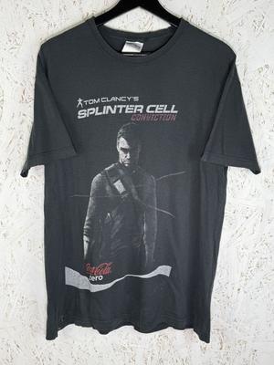 Футболка унисекс Tom Clancy’s Splinter Cell Conviction 2010 Coca Cola Zero Французская игровая промо-футболка