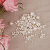 150Pcs Assorted Size Resin ABS Faux Pearl Jewelry Making for Craft