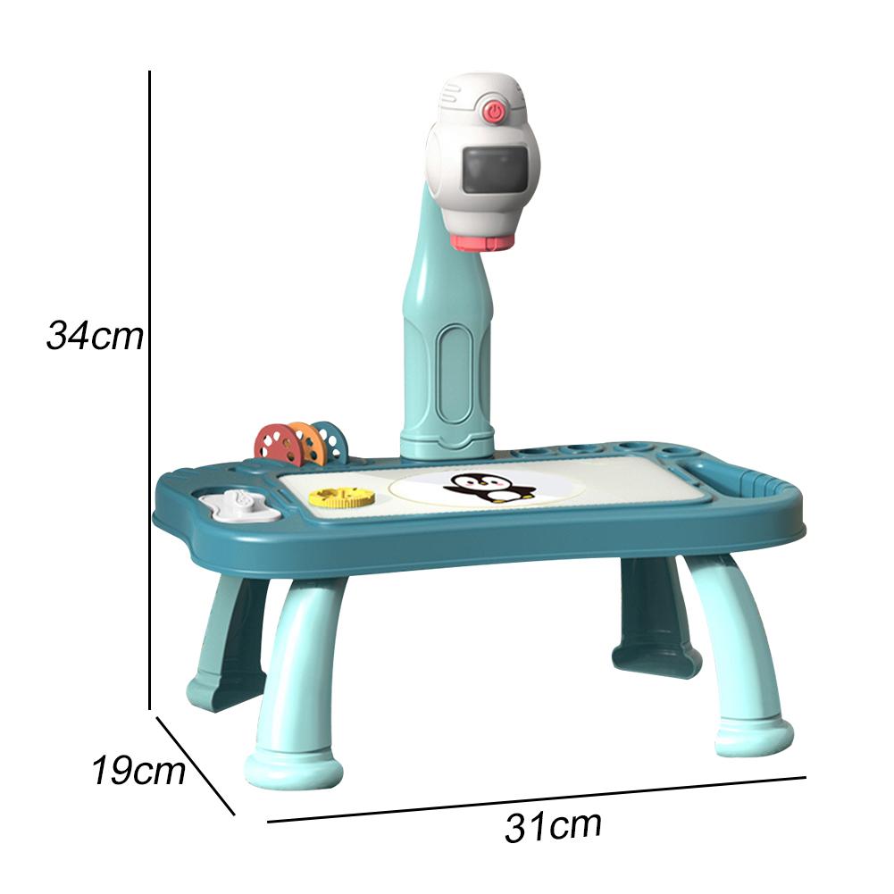 Светодиодный проектор, художественный стол для рисования, игрушка для детей, доска для рисования, обучение