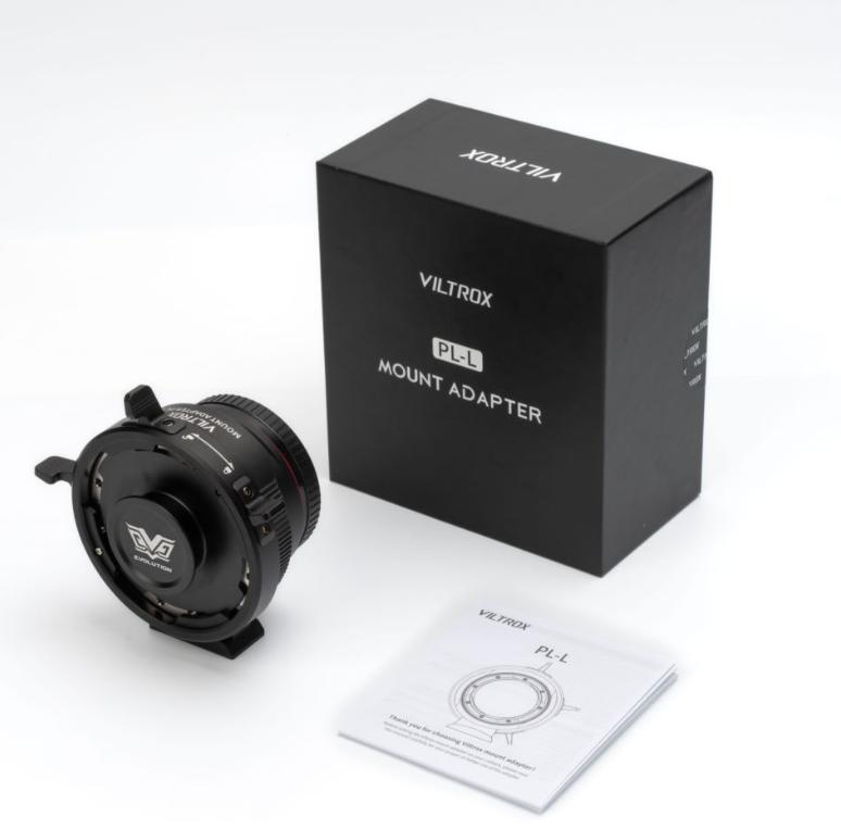 VILTROX PL-L Lens Mount Adapter Ring Manual Focus for PL Mount Series Lens Compatible with Leica