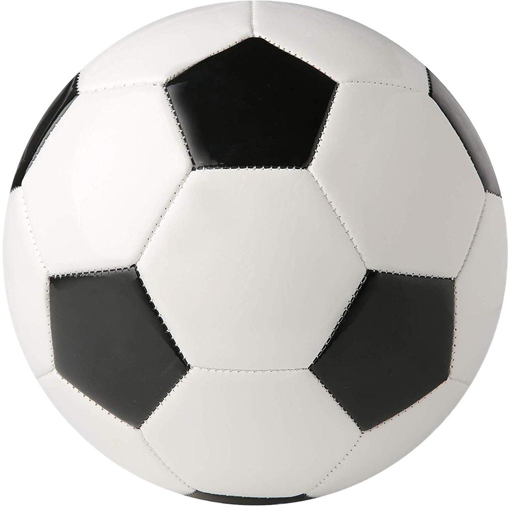 Size 3 Soccer with Air Black and for Elementary School Middle School High School and College and Soccer Ball, Certified, Pump, Lightweight, White,