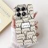For Xiaomi Mi 14T Pro Case Fashion Cartoon Cover Full Cameras Protection Bumper For Xiaomi 14T Pro Mi14T 5G Phone Case Soft Bags