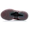 Li Ning Wade Way Salute Basketball Shoes Comfortable Anti-Slip Shock Absorbing Durable Mid-Top Kids Sneaker Red Black YKBQ034-7
