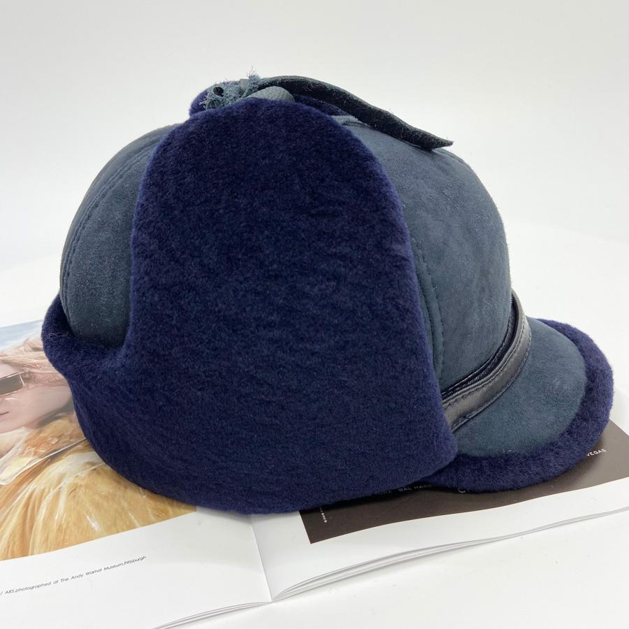 Шерстяная шапка для женщин и мужчин, унисекс, пушистая зимняя теплая шапка-бомбер с ушами, снежная шапка для стрижки овец, советские шапки-ловушки, ушанка