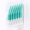60Pcs Silicone Interdental Brush 60Pcs Tooth Brush New Tooth Cleaning Brush  Oral Cavity