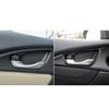 4 шт. Накладка на внутреннюю дверную ручку автомобиля, подходит для Honda Civic Sedan 2016-2018, внутренняя дверная накладка из углеродного волокна