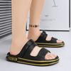 Fashion Men's Slippers Summer New Sandals Light Adult Thick-soled Beach Shoes Men Non-slip Open-toe Sandals for Outdoor Male