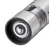 Russell Hobbs Electric Salt & Pepper Mill, Rechargeable, for Rock Salt, Pepper, and Spices, Adjustable Coarseness, Mini, Set of 2, Silver, 7942JP
