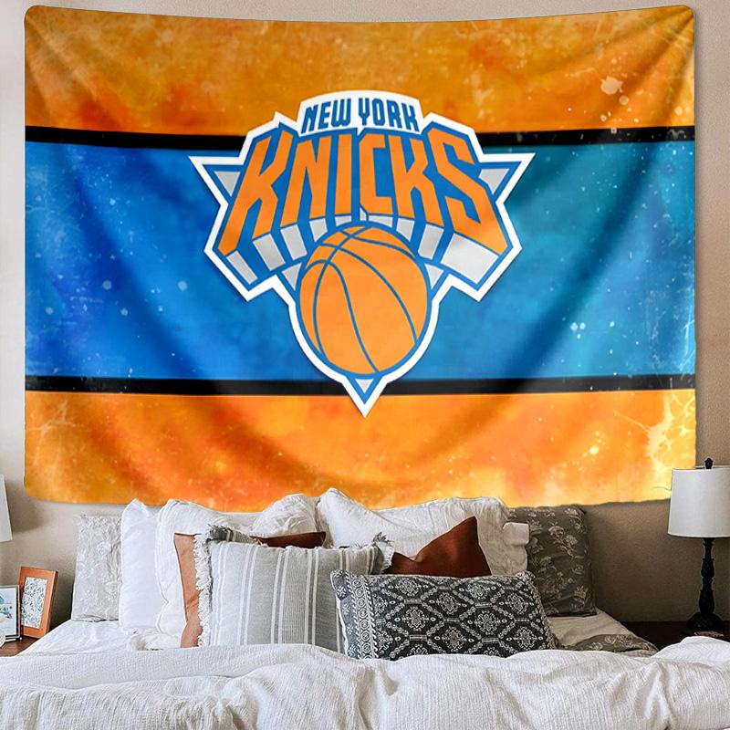 Тканое панно York Knicks с принтом, Уникальное дизайнерское панно, Настенный декор для спальни, гостиной, игровой комнаты, Душевные праздничные подарки для фанатов