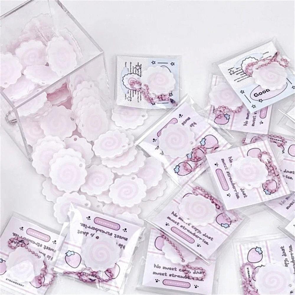 Bag Charms Squid Roll Keyring Trinkets Fish Cake Pendant Fish Cake Roll Keychain Purse Backpack