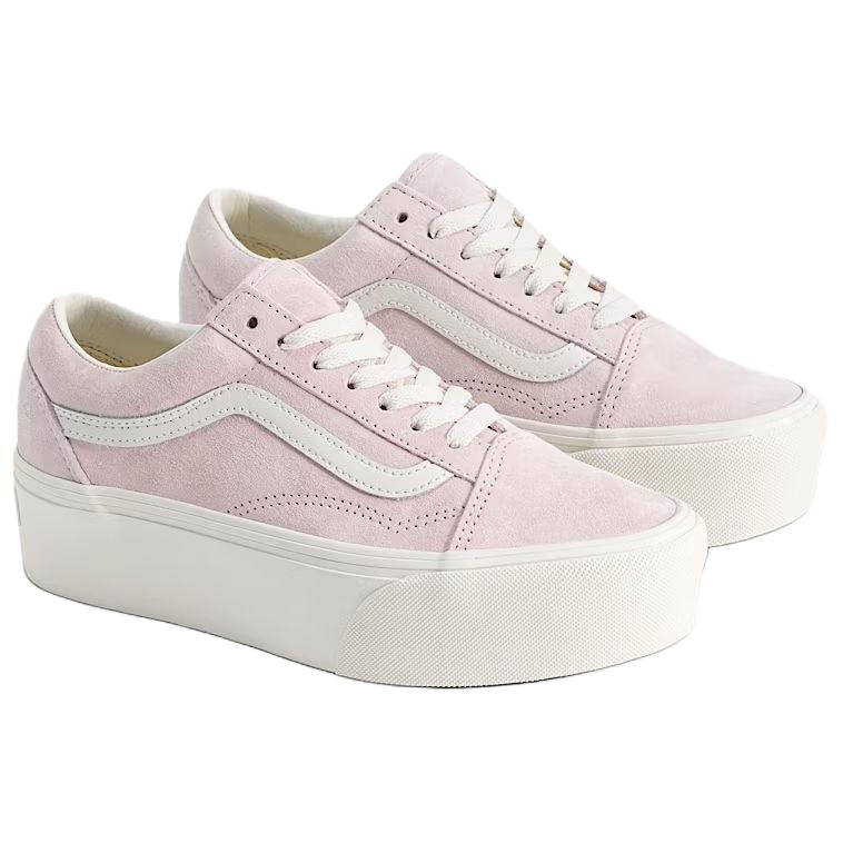 Vans Платформа Old Skool Удобная посадка Кеды для скейтбординга Унисекс Кроссовки Светло-Розовый Лепесток VN0009PZGSF