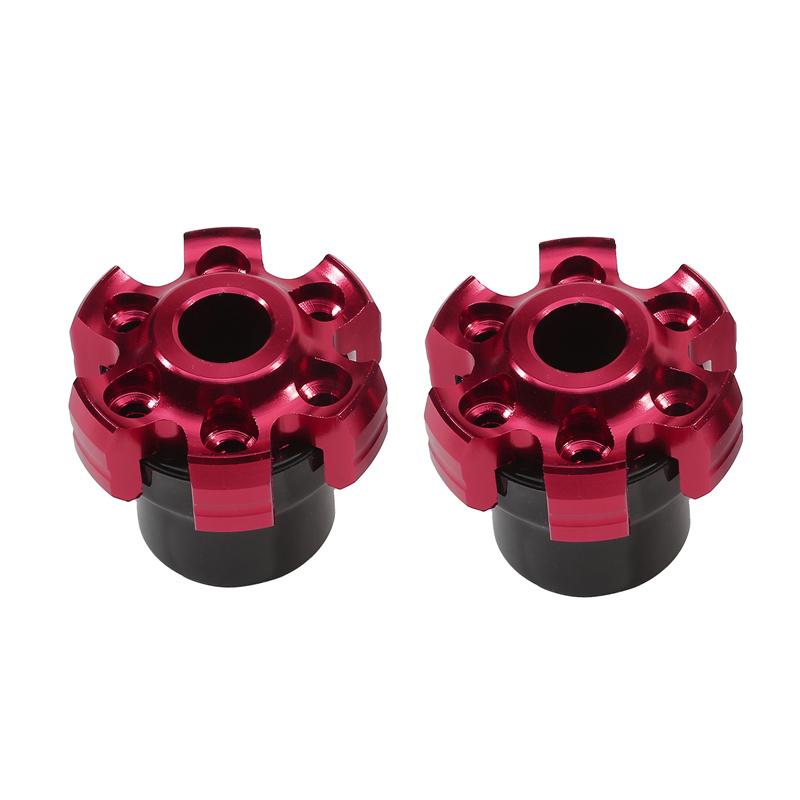1Pair Motorcycle Frame Slider Wheel Crash Protector Motorbike Falling Protection Front Fork Cup Moped Scooters Accessories