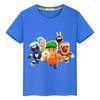 Stumble Guys Pride Tshirt 100% Cotton T-shirt  Y2k One Piece Casual  Boys Anime Tees Kawaii  Print Short Tops Kids Clothes Girls