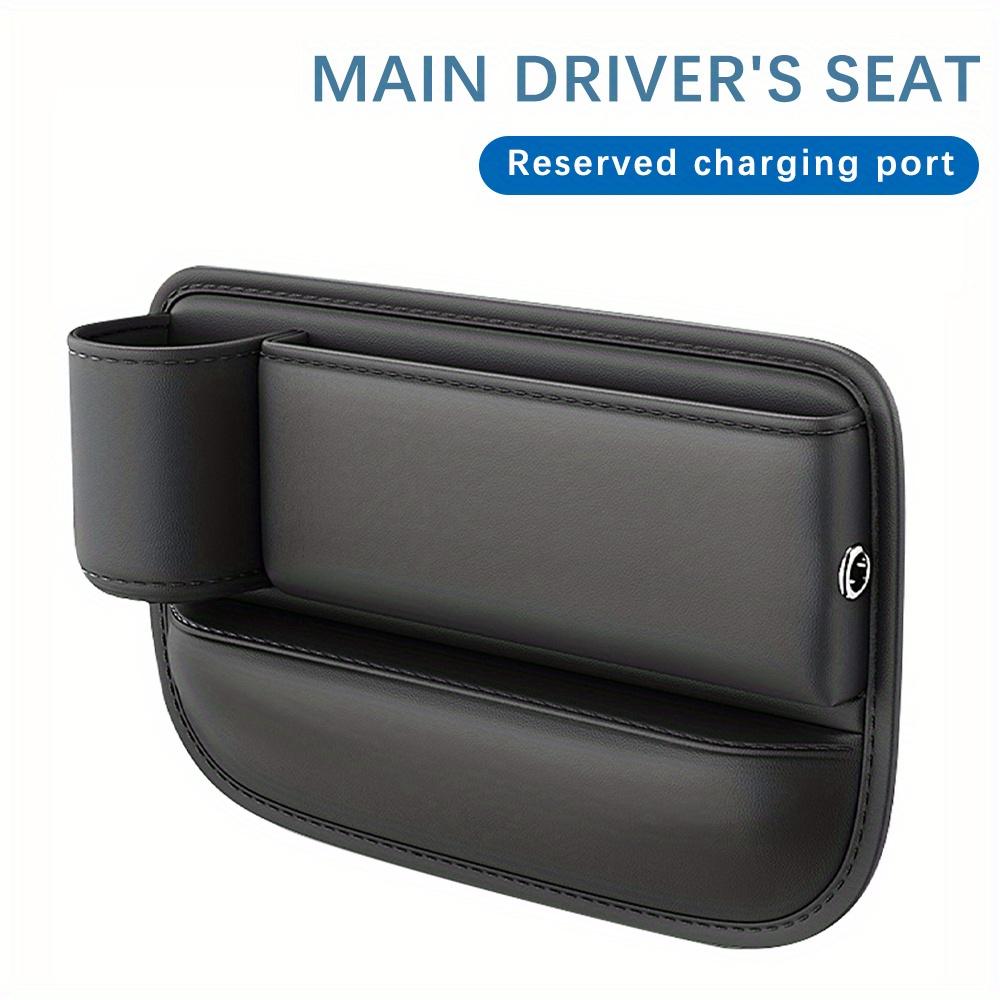 Multifunction Car Seat Gap Filler Storage Bag Made Faux Leather