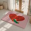 The Very Hungry Caterpillar Floor Mat Flannel Rug Non Slip Absorbent Soft Washable For Entryway Hallway Bathroom Kitchen Decor
