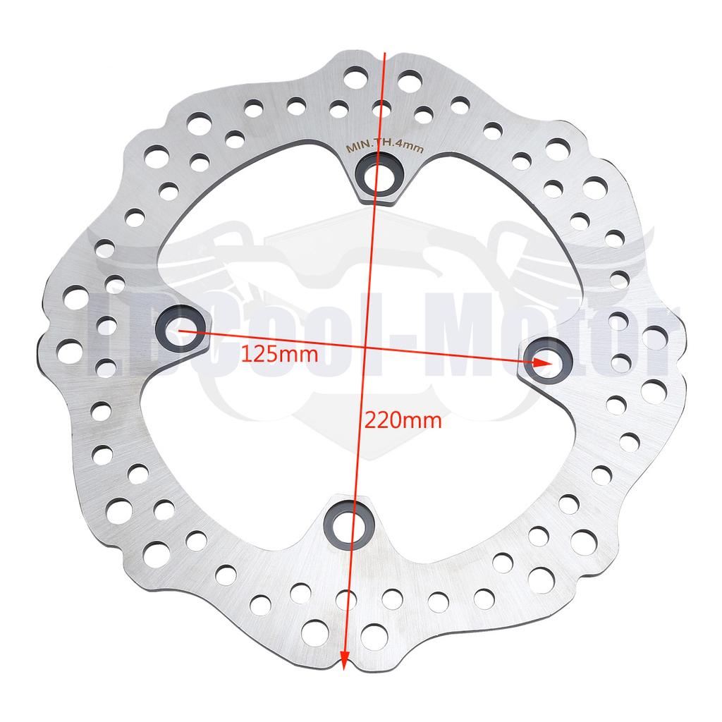 Тормозной диск заднего колеса 43351-KZZ-901 для HONDA CRF250L 2013-2020 CRF300L CRF300R 2021-2024 CRF250R 2017-2020 Тормозной ротор